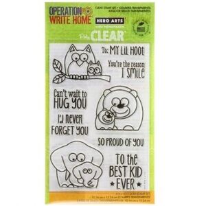 Hero Arts Lil Hoot Clear Stamp Set
